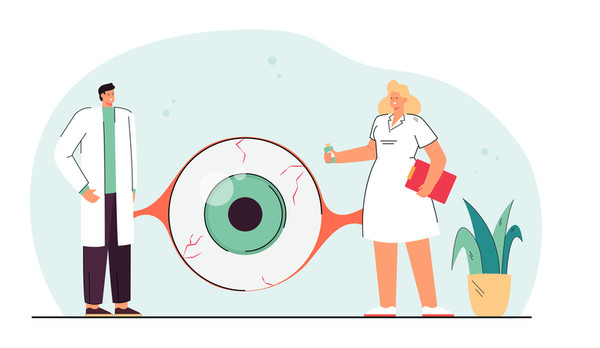 안과 치료 이미지