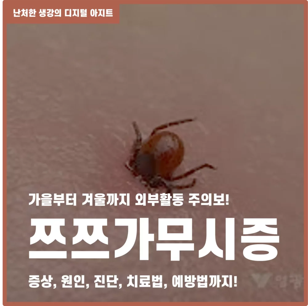 야외활동 후 발열 쯔쯔가무시증 썸네일