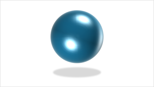 파워포인트 입체원형 만들기 완성