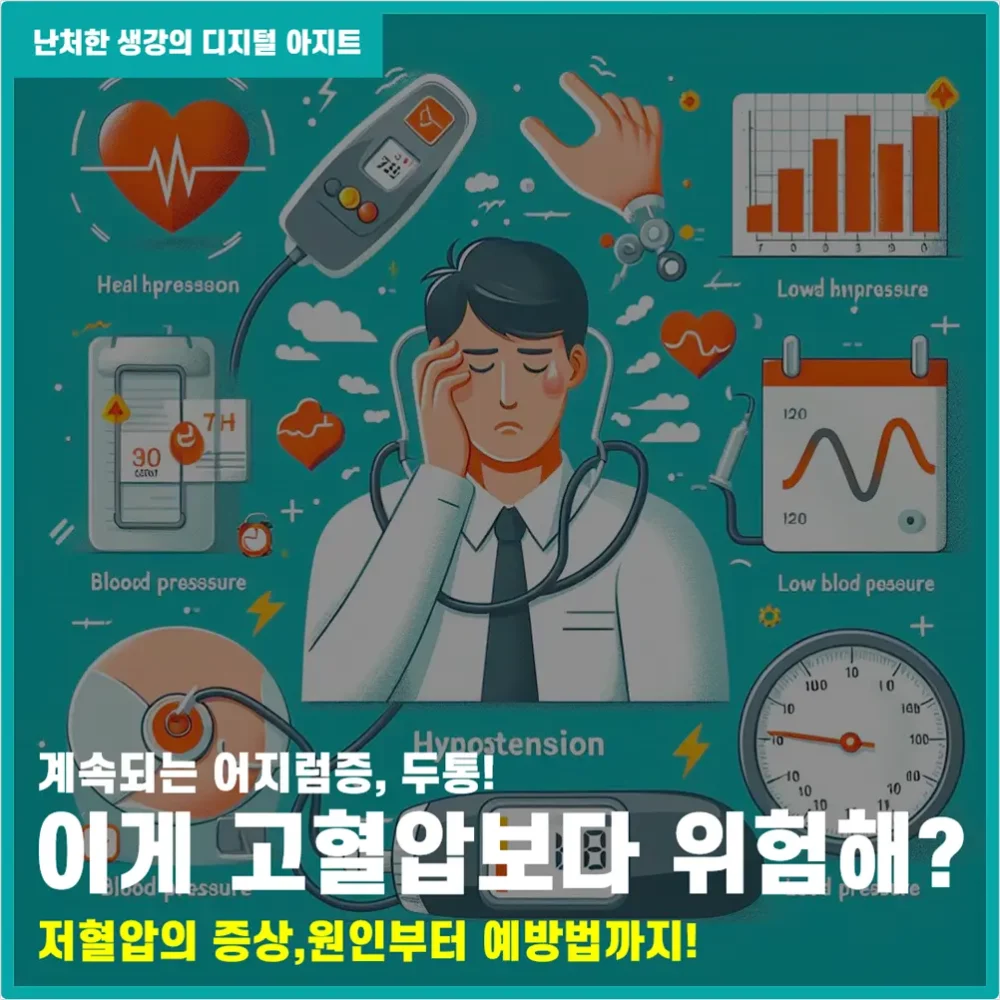 계속되는 어지럼증 저혈압의 증상부터 예방법까지 썸네일