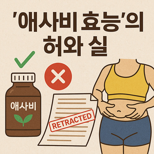 애사비 효과, 애사비 다이어트의 진실