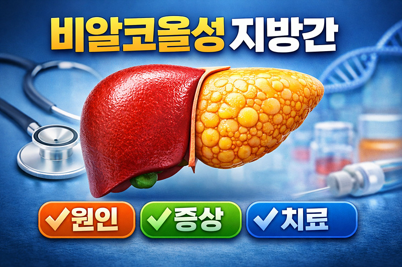 비알코올성 지방간 원인 증상 치료